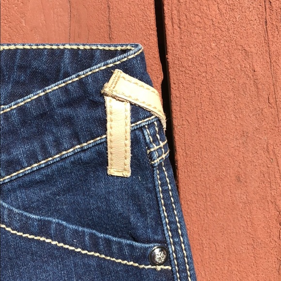 TWISTED HEART RHINESTONE POCKET JEANS, SIZE 30 - Picture 7 of 8